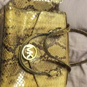 Michael Kors Snakeskin purse